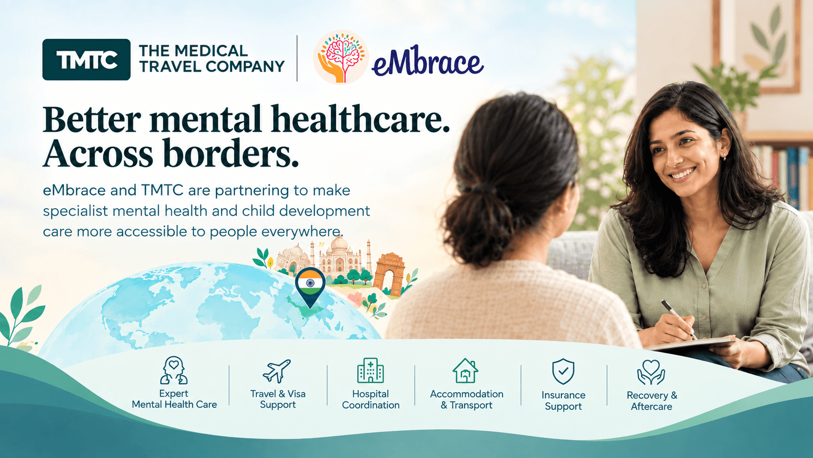 eMbrace and TMTC Partner to Expand Access to Mental Health & Child Development Care