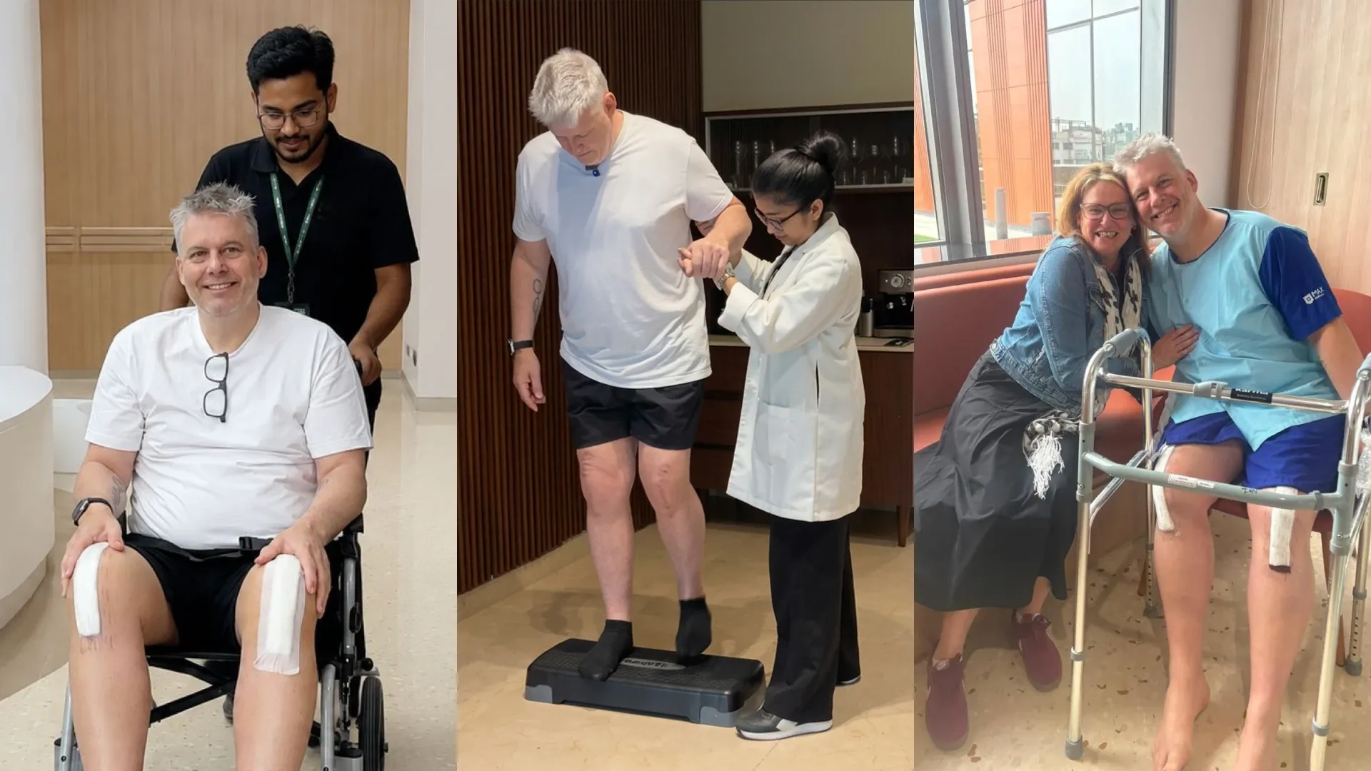 Knee Replacement Surgery in India for UK Patients: Jean Paul’s Journey