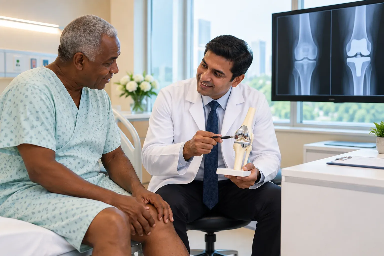 Knee Replacement Cost in India for Zimbabwean Patients