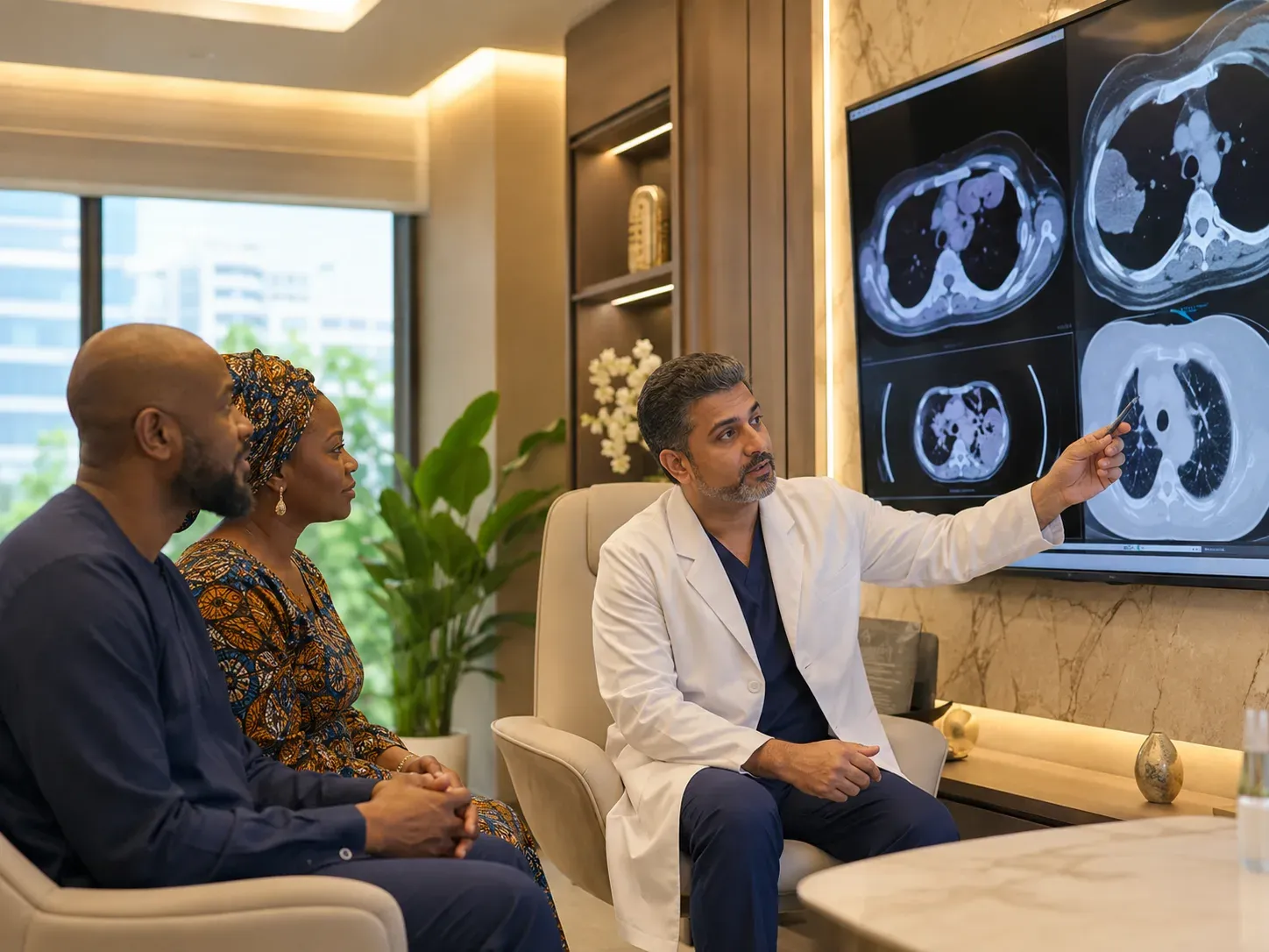 Lung Cancer Surgery Cost in India for Nigerian Patients